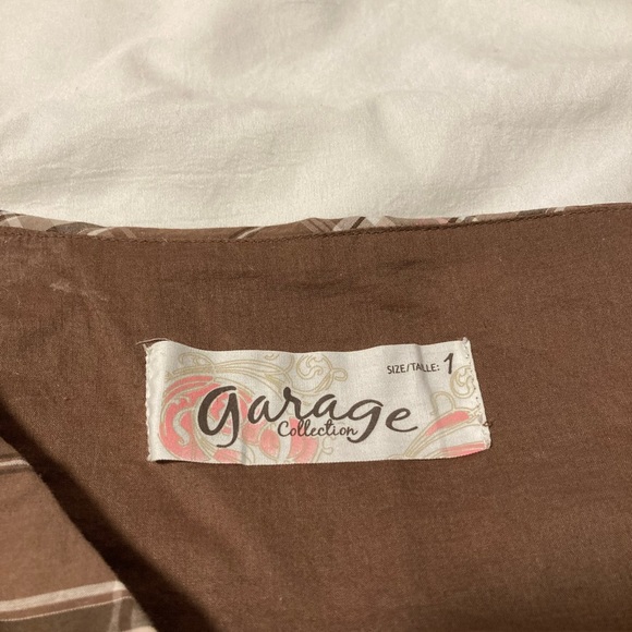 Garage plaid mini skirts - Picture 2 of 2